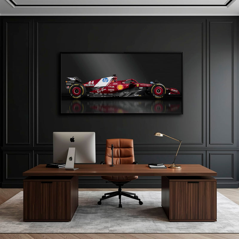 Ferrari SF-25 No. 44 F1 Wall Art | Formula One Decor Cars