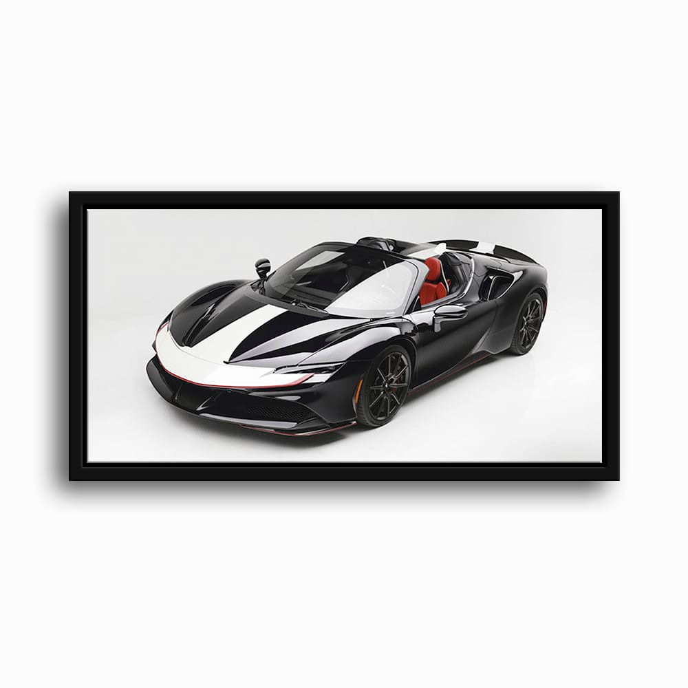 Ferrari SF90 Spider Wall Art | Luxury Supercar Canvas Print Cars