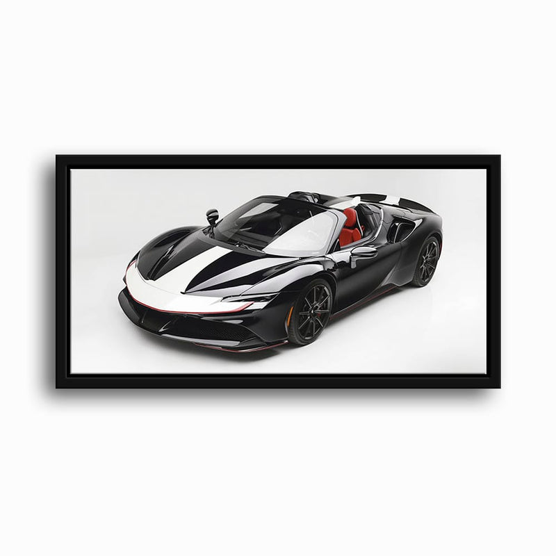Ferrari SF90 Spider Wall Art | Luxury Supercar Canvas Print Cars