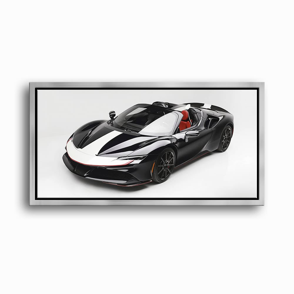 Ferrari SF90 Spider Wall Art | Luxury Supercar Canvas Print Cars