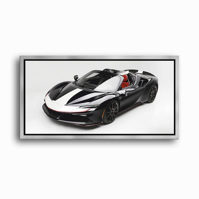 Ferrari SF90 Spider Wall Art | Luxury Supercar Canvas Print Cars
