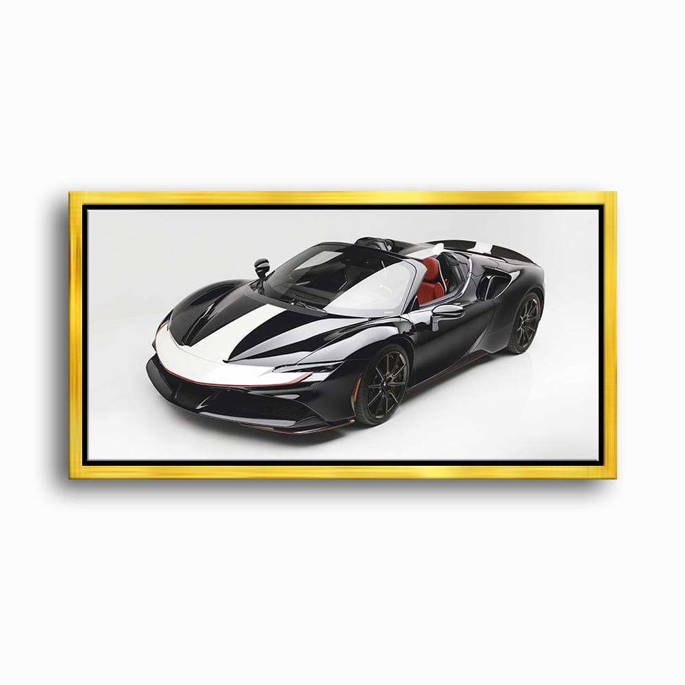 Ferrari SF90 Spider Wall Art | Luxury Supercar Canvas Print Cars