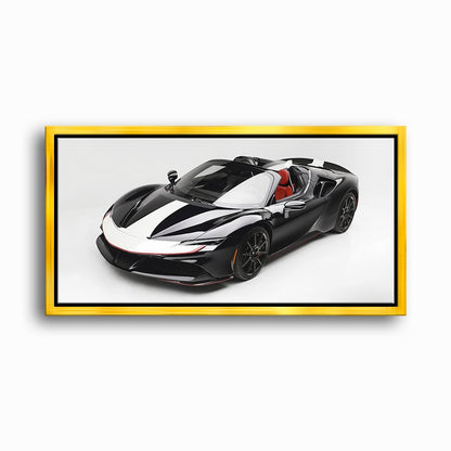 Ferrari SF90 Spider Wall Art | Luxury Supercar Canvas Print Cars