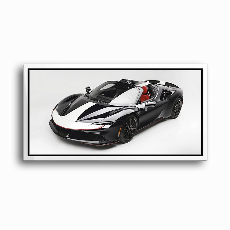 Ferrari SF90 Spider Wall Art | Luxury Supercar Canvas Print Cars