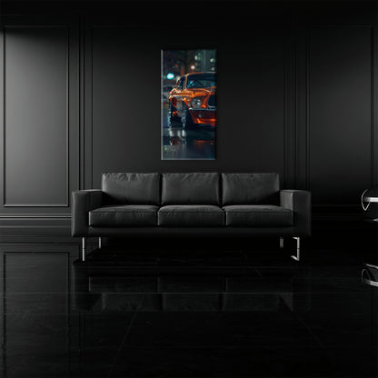 Ford Mustang Wall Art – Shelby GT500 Classic Muscle Car Canvas Print Cars
