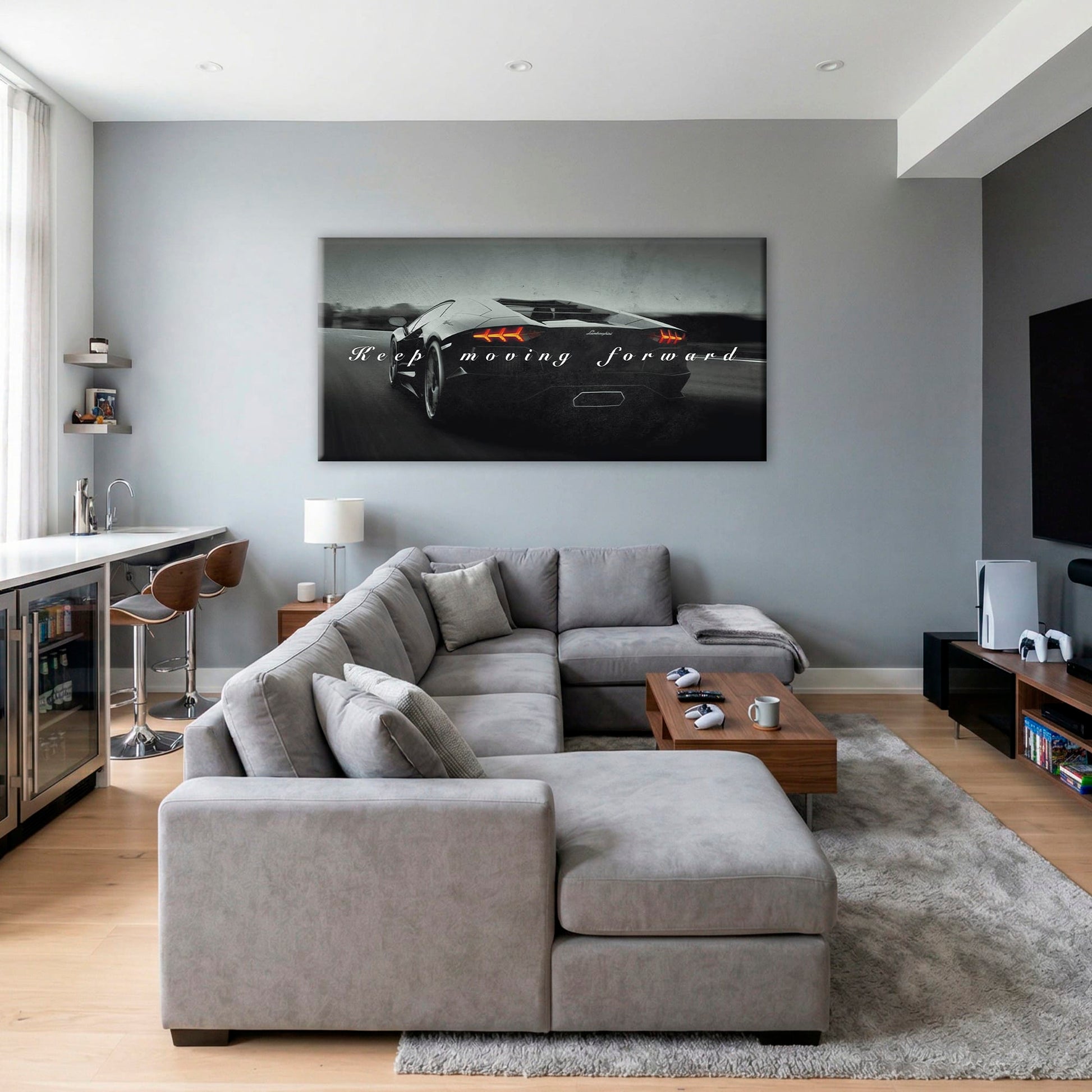 Lamborghini Aventador Wall Art| Sports Car Canvas Print Cars