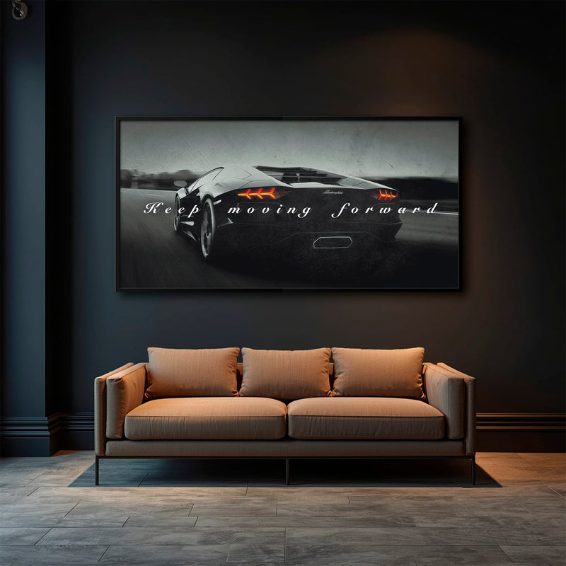 Lamborghini Aventador Wall Art| Sports Car Canvas Print Cars