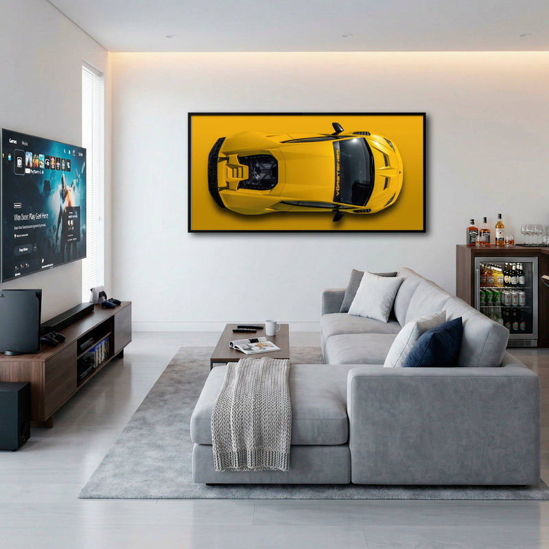 Lamborghini Huracan Canvas Print – Supercar Wall Art Cars