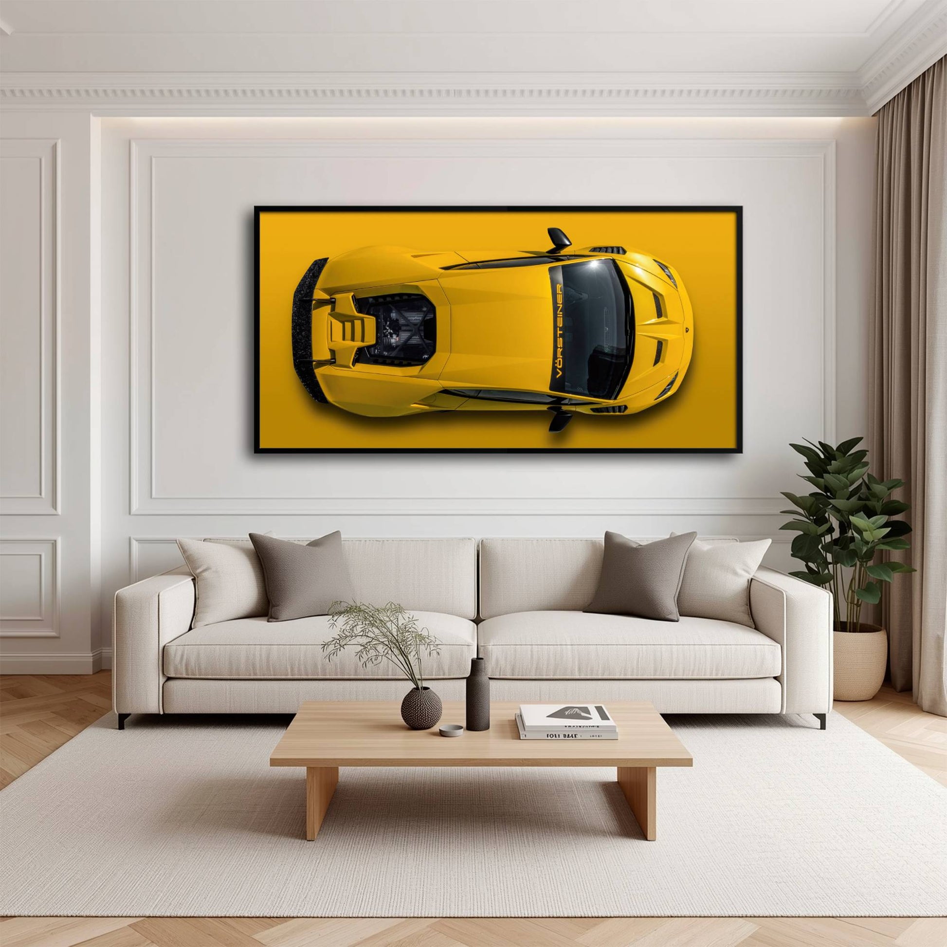 Lamborghini Huracan Canvas Print – Supercar Wall Art Cars