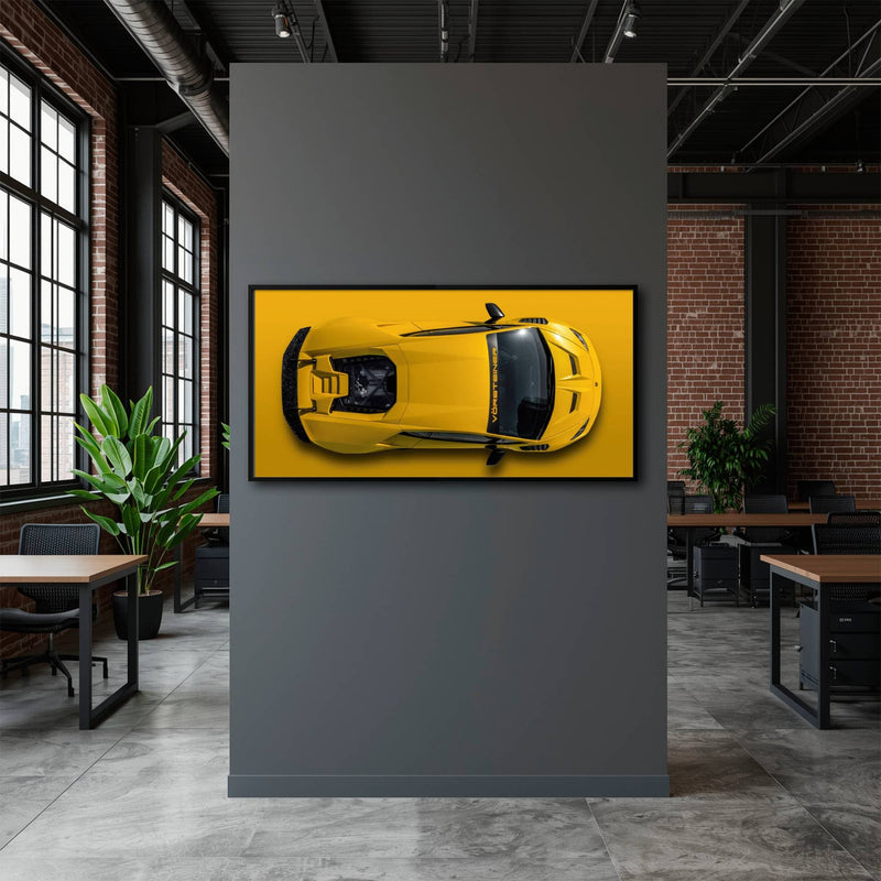 Lamborghini Huracan Canvas Print – Supercar Wall Art Cars