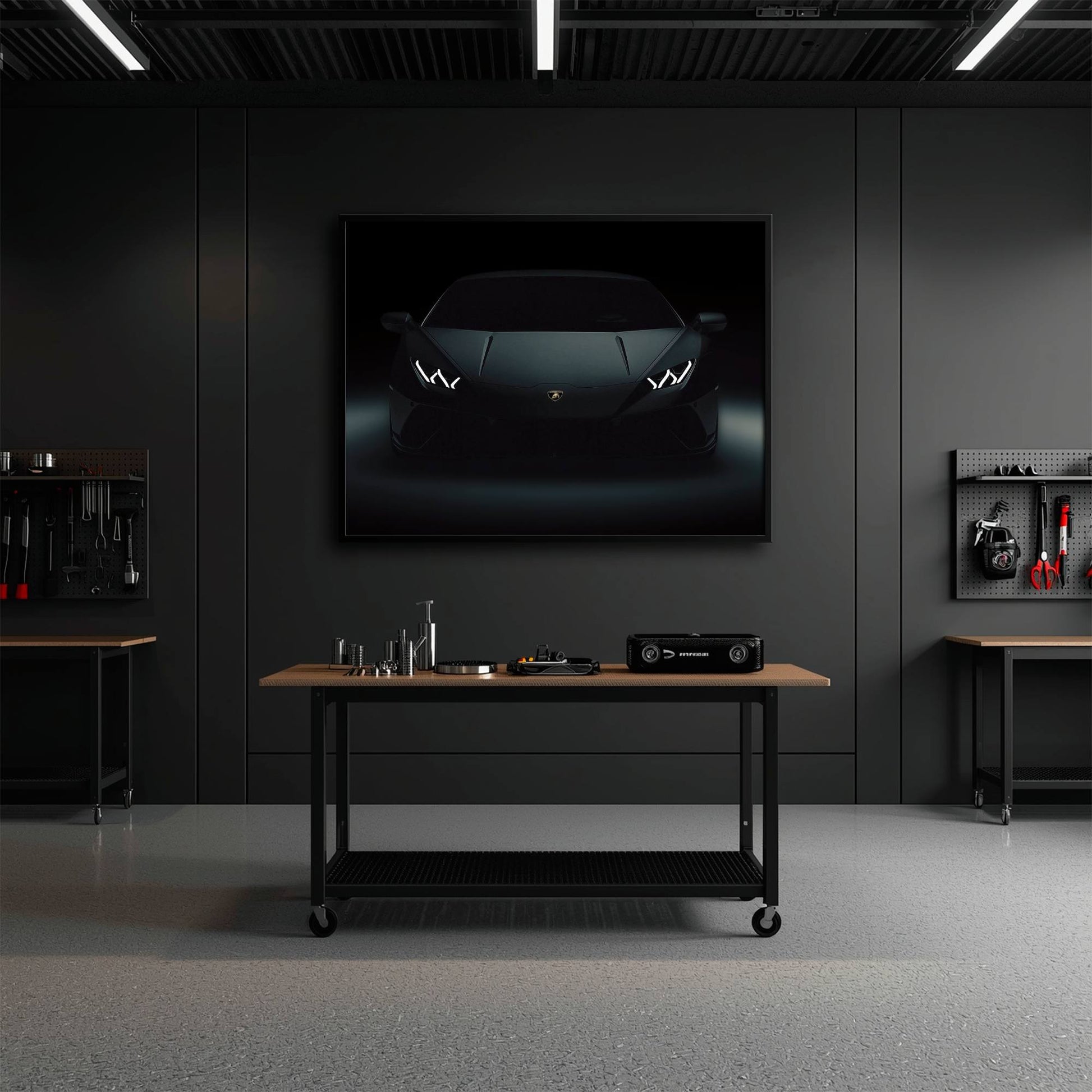 Lamborghini Huracán Supercar Wall Art | Lambo Poster|Automotive Decor Cars