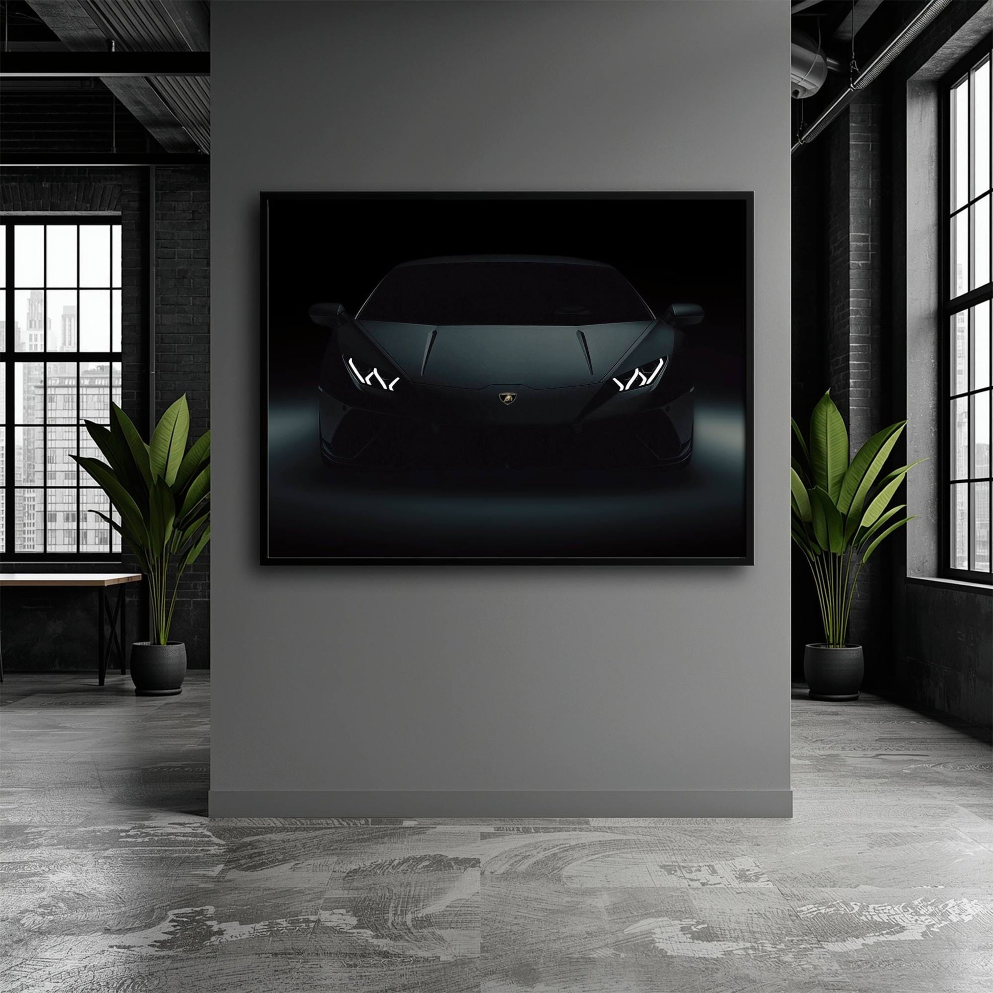 Lamborghini Huracán Supercar Wall Art | Lambo Poster|Automotive Decor Cars