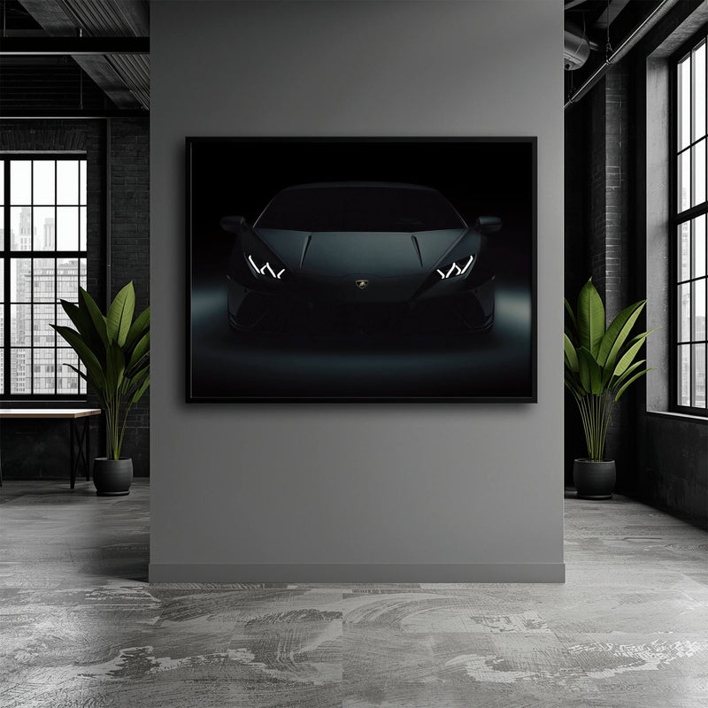 Lamborghini Huracán Supercar Wall Art | Lambo Poster|Automotive Decor Cars