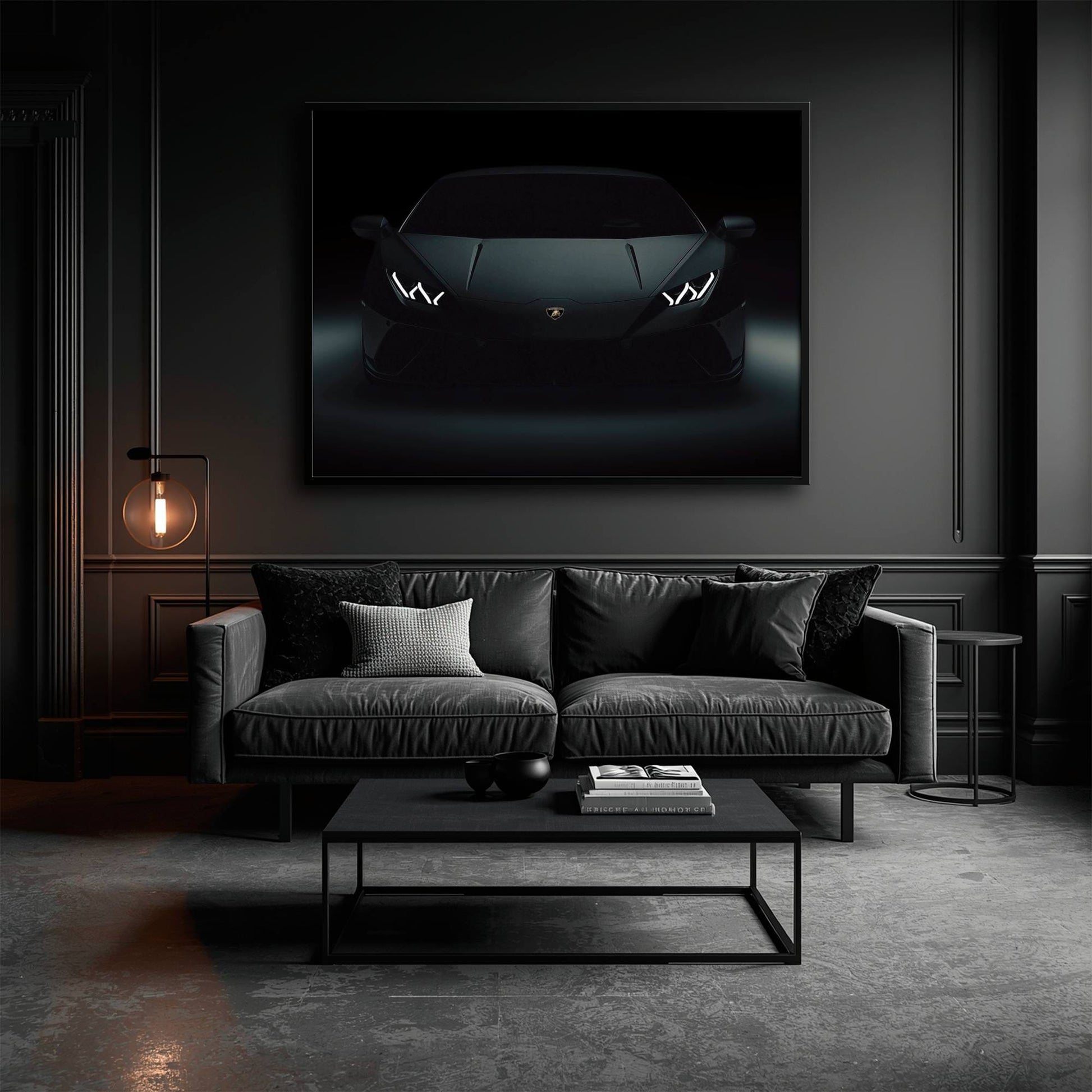 Lamborghini Huracán Supercar Wall Art | Lambo Poster|Automotive Decor Cars