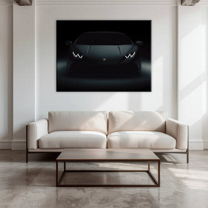 Lamborghini Huracán Supercar Wall Art | Lambo Poster|Automotive Decor Cars