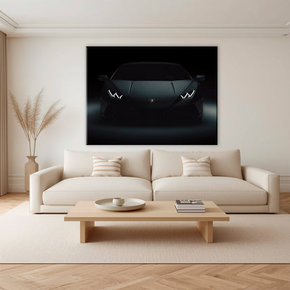 Lamborghini Huracán Supercar Wall Art | Lambo Poster|Automotive Decor Cars