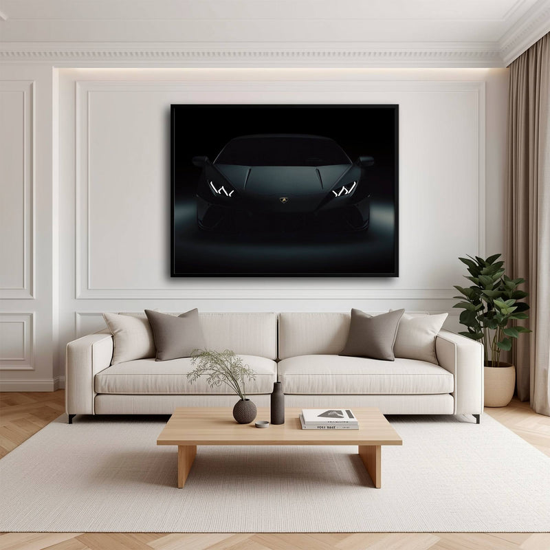 Lamborghini Huracán Supercar Wall Art | Lambo Poster|Automotive Decor Cars