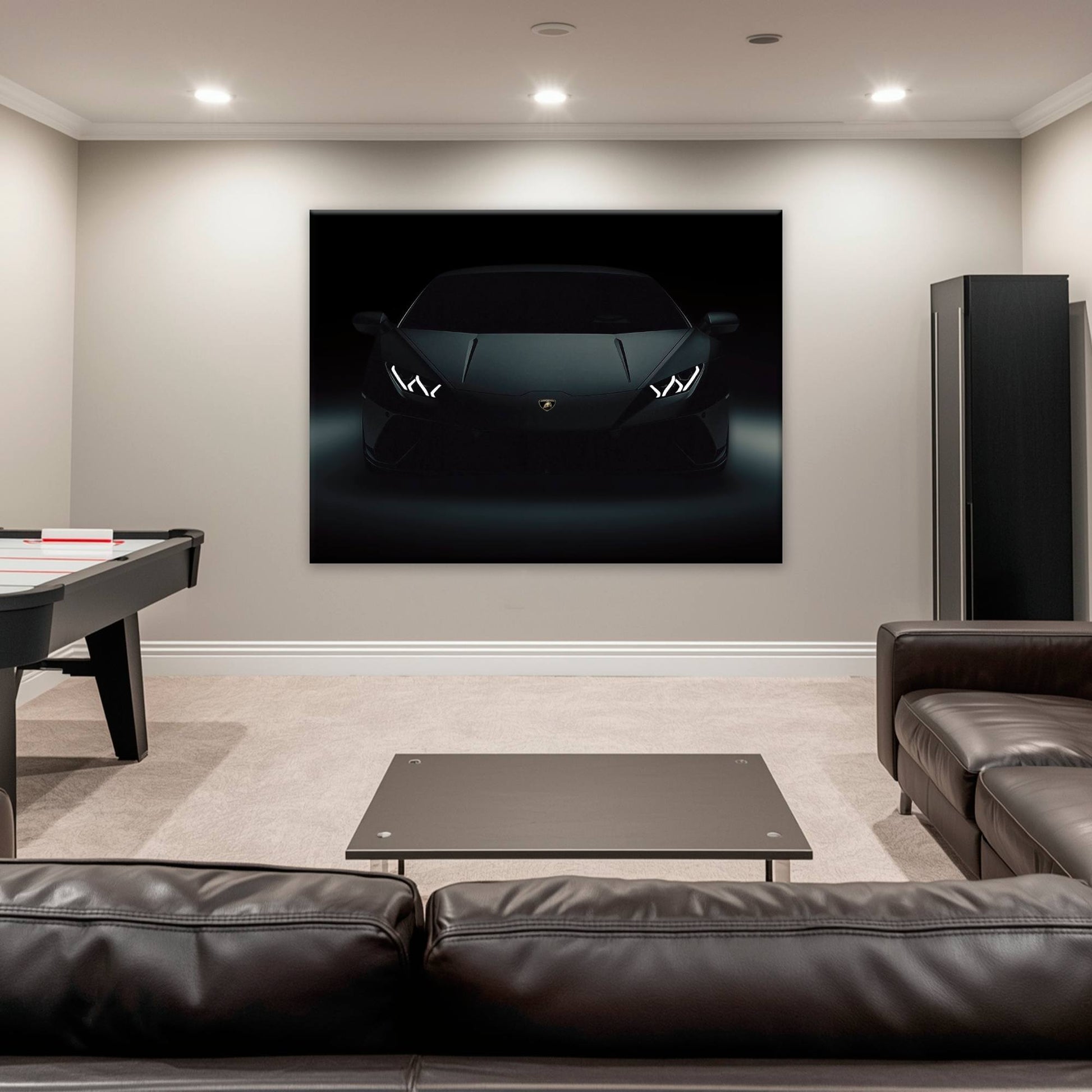 Lamborghini Huracán Supercar Wall Art | Lambo Poster|Automotive Decor Cars