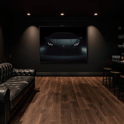 Lamborghini Huracán Supercar Wall Art | Lambo Poster|Automotive Decor Cars