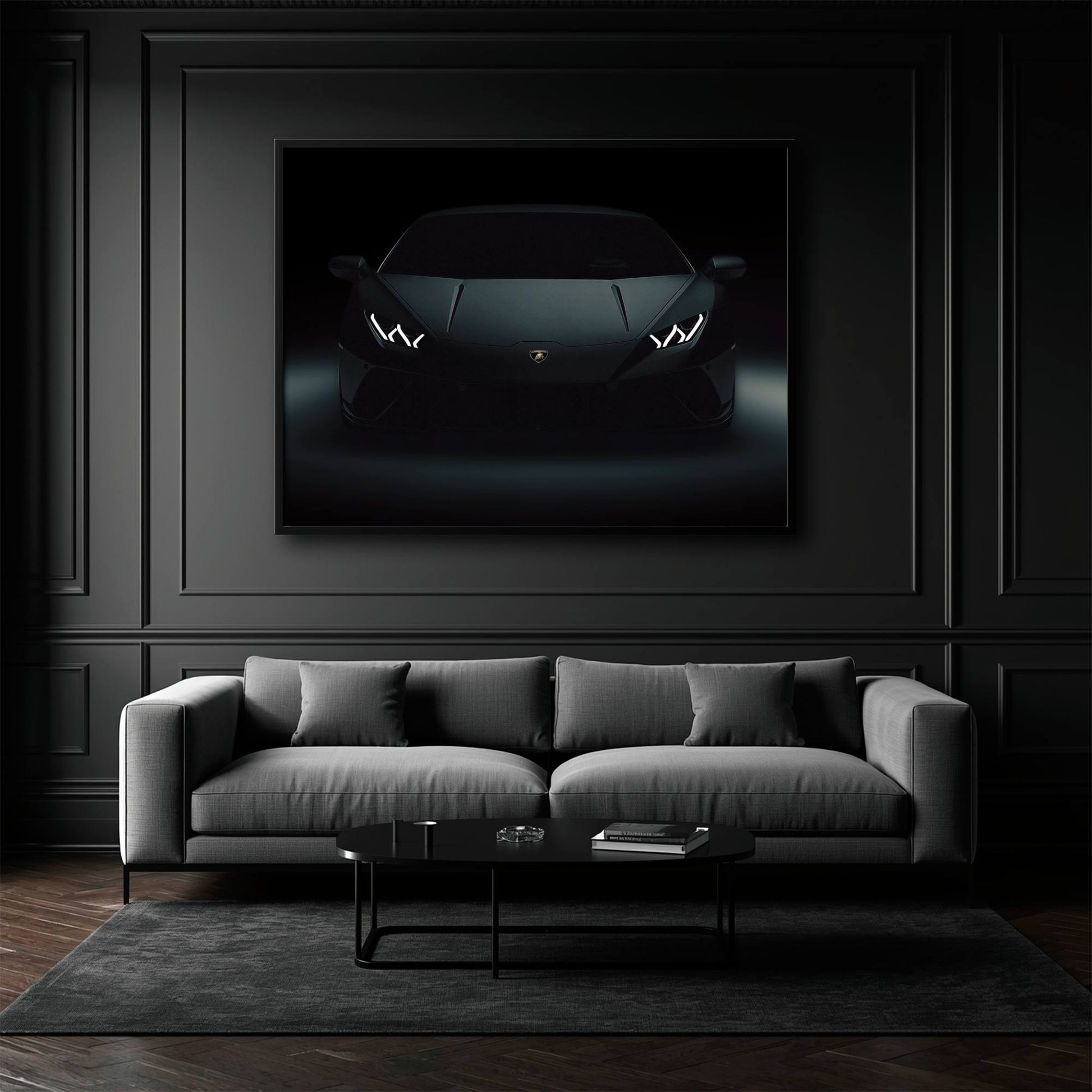 Lamborghini Huracán Supercar Wall Art | Lambo Poster|Automotive Decor Cars