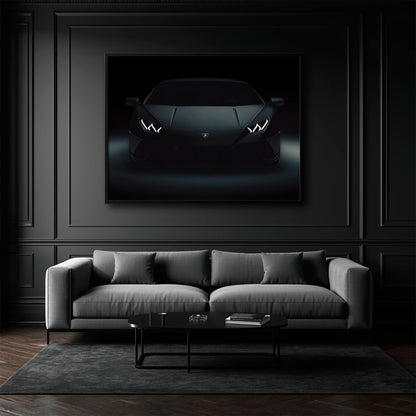 Lamborghini Huracán Supercar Wall Art | Lambo Poster|Automotive Decor Cars