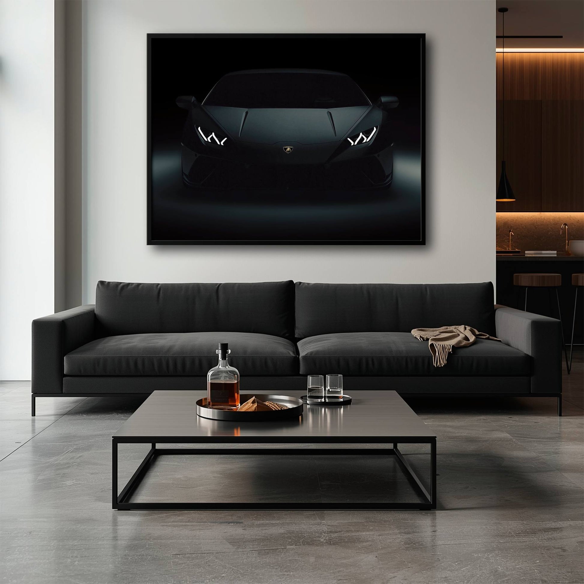 Lamborghini Huracán Supercar Wall Art | Lambo Poster|Automotive Decor Cars