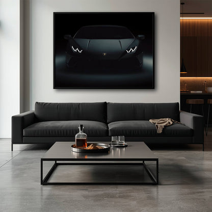 Lamborghini Huracán Supercar Wall Art | Lambo Poster|Automotive Decor Cars