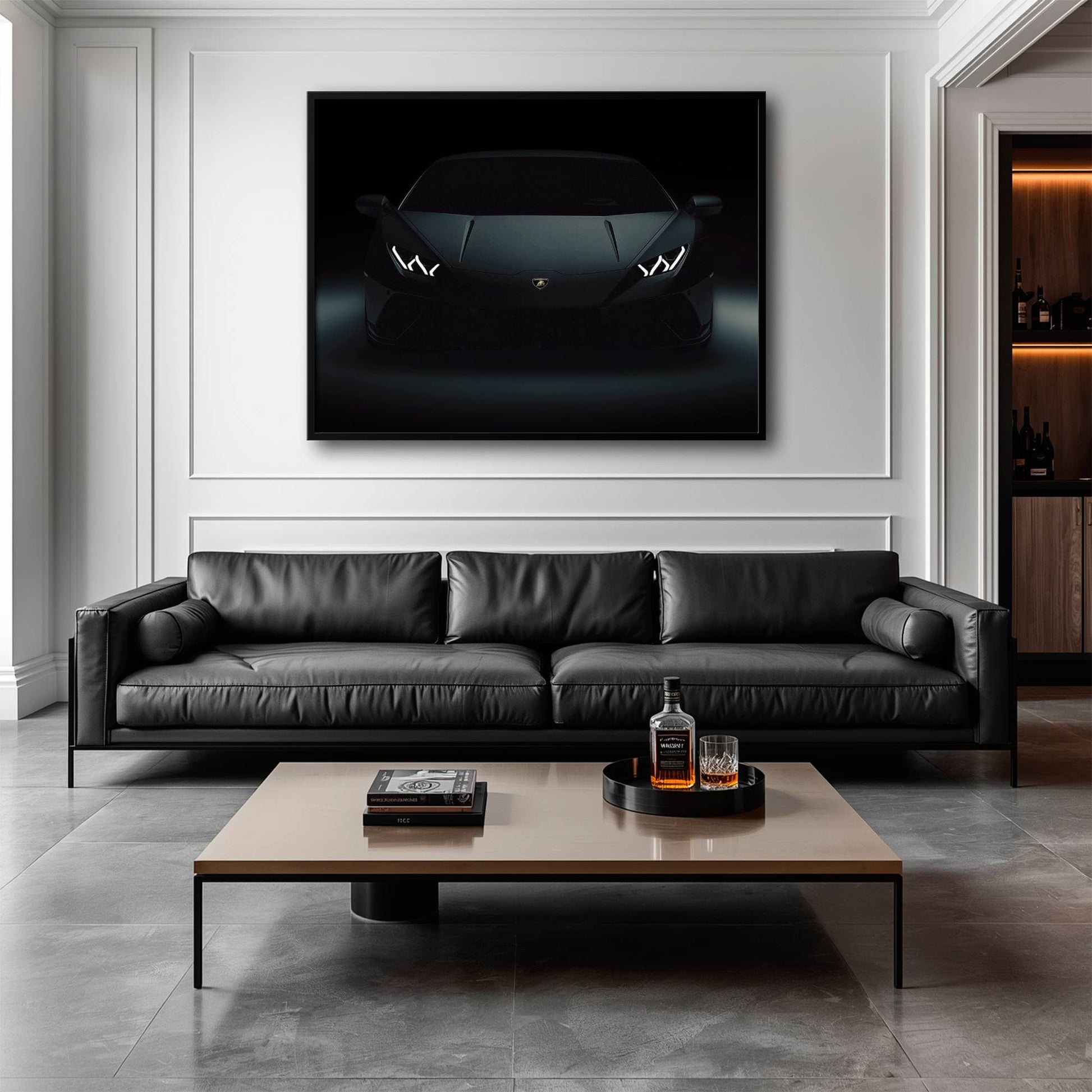 Lamborghini Huracán Supercar Wall Art | Lambo Poster|Automotive Decor Cars