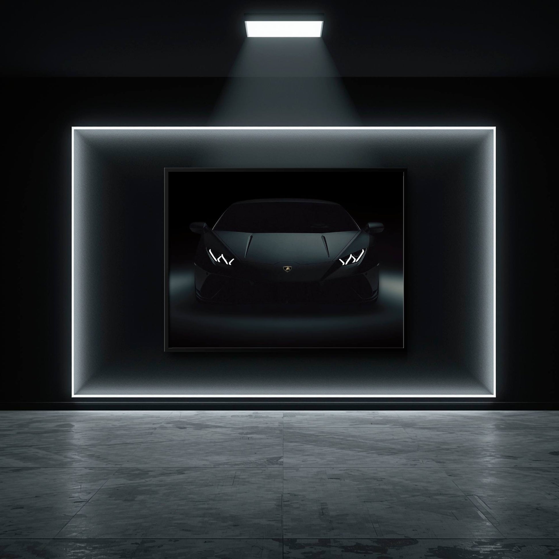 Lamborghini Huracán Supercar Wall Art | Lambo Poster|Automotive Decor Cars