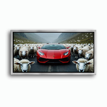Lamborghini Aventador Wall Art | Supercar Garage Decor Cars