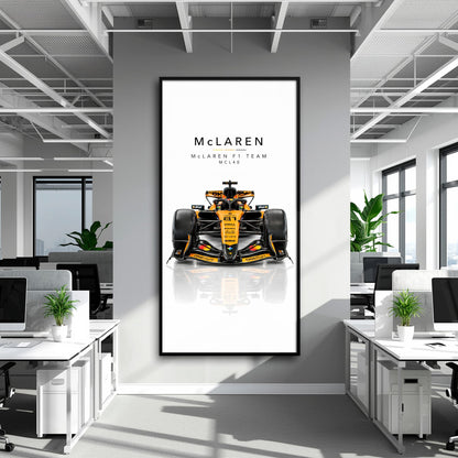 McLaren F1 Team MCL40 Wall Art | Formula 1 Decor Cars