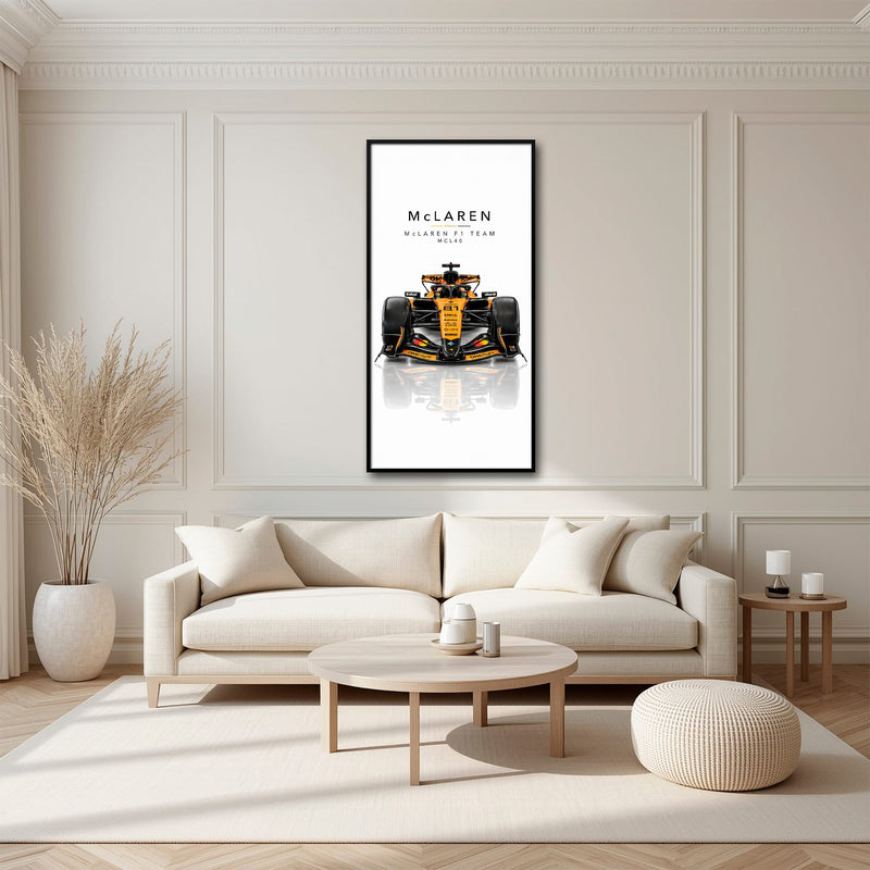 McLaren F1 Team MCL40 Wall Art | Formula 1 Decor Cars