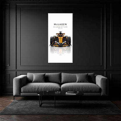 McLaren F1 Team MCL40 Wall Art | Formula 1 Decor Cars