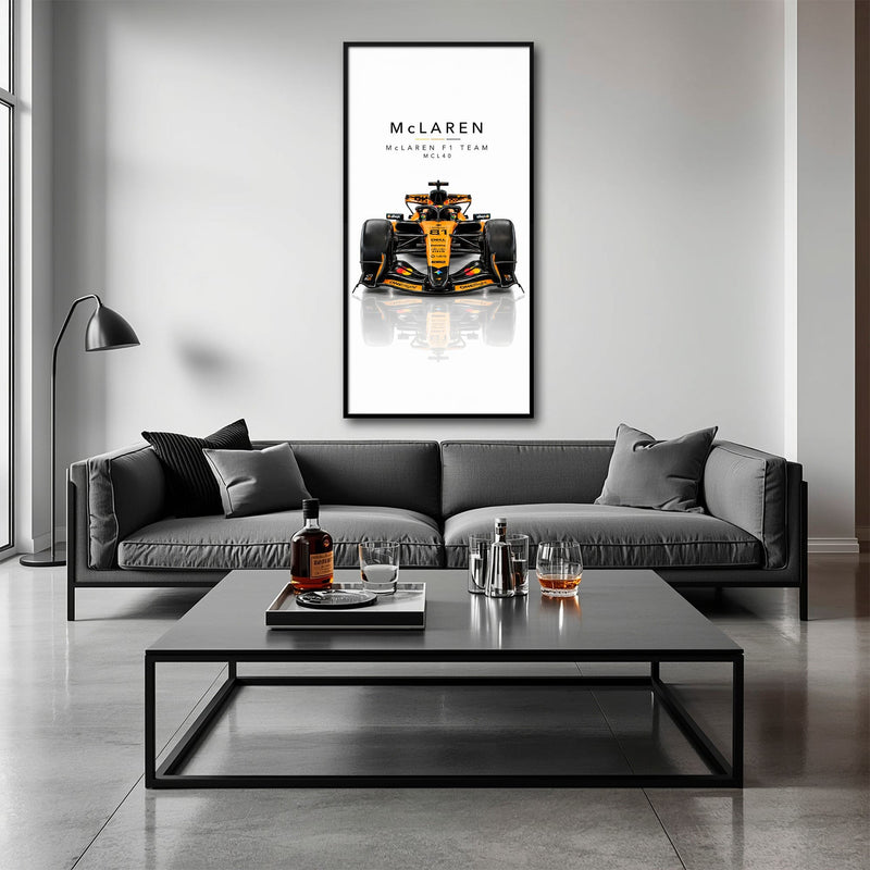 McLaren F1 Team MCL40 Wall Art | Formula 1 Decor Cars