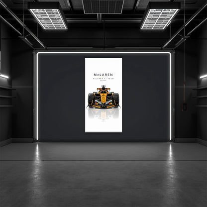 McLaren F1 Team MCL40 Wall Art | Formula 1 Decor Cars