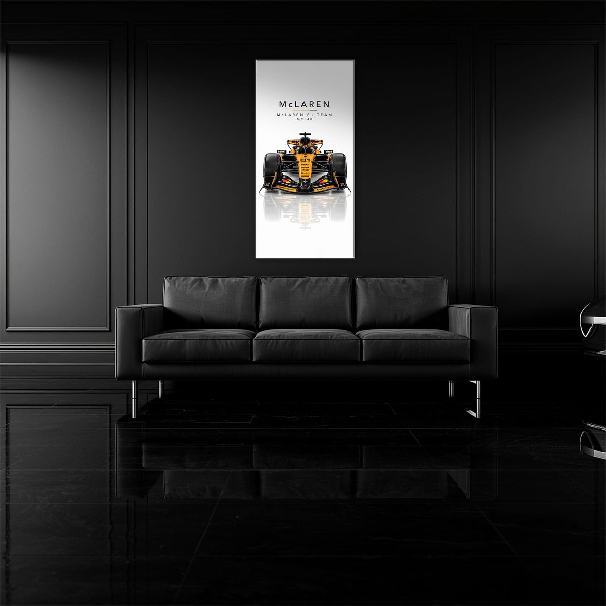 McLaren F1 Team MCL40 Wall Art | Formula 1 Decor Cars