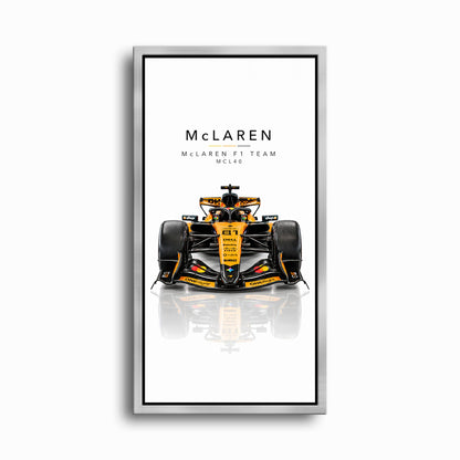 McLaren F1 Team MCL40 Wall Art | Formula 1 Decor Cars