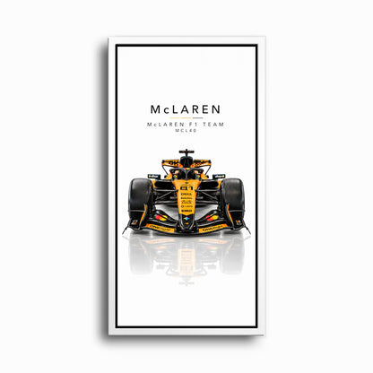 McLaren F1 Team MCL40 Wall Art | Formula 1 Decor Cars