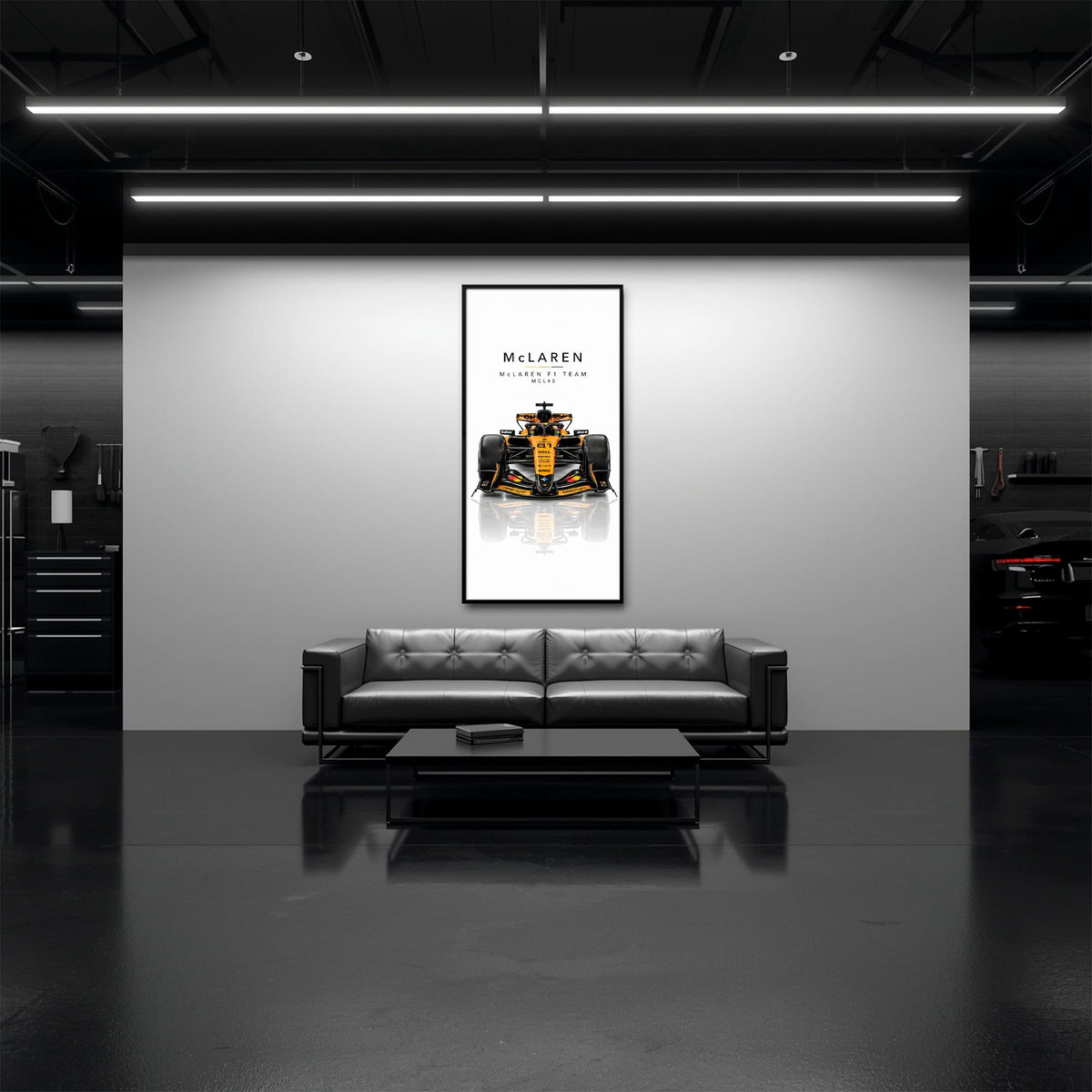 McLaren F1 Team MCL40 Wall Art | Formula 1 Decor Cars