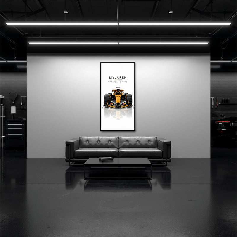 McLaren F1 Team MCL40 Wall Art | Formula 1 Decor Cars