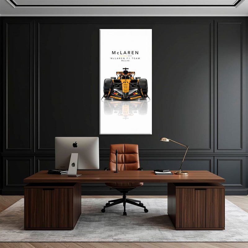McLaren F1 Team MCL40 Wall Art | Formula 1 Decor Cars