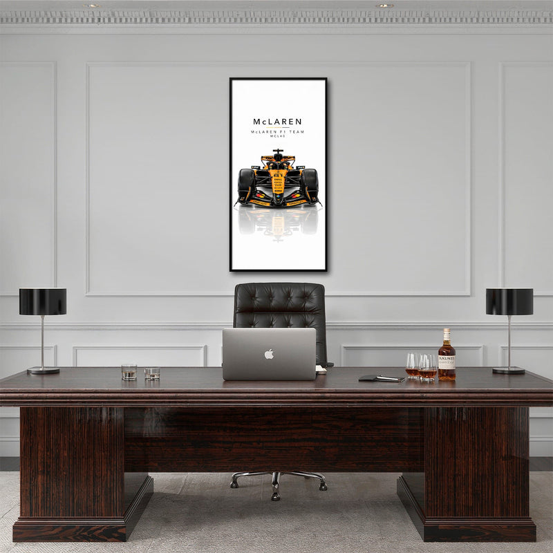 McLaren F1 Team MCL40 Wall Art | Formula 1 Decor Cars