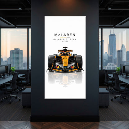 McLaren F1 Team MCL40 Wall Art | Formula 1 Decor Cars