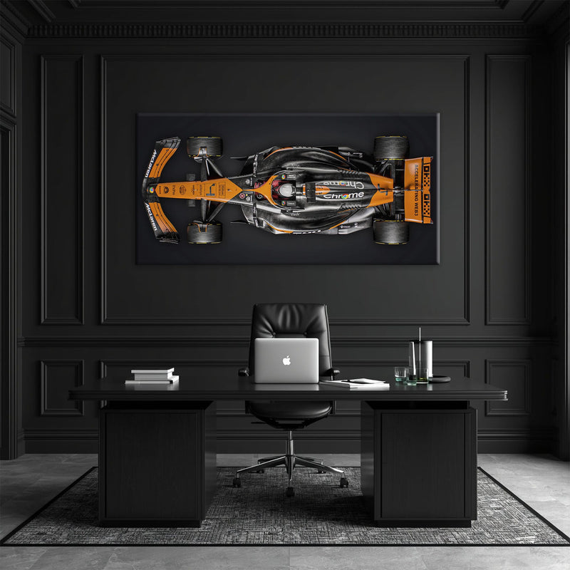 McLaren MCL38 F1 Canvas Wall Art Print | Formula One Decor Cars