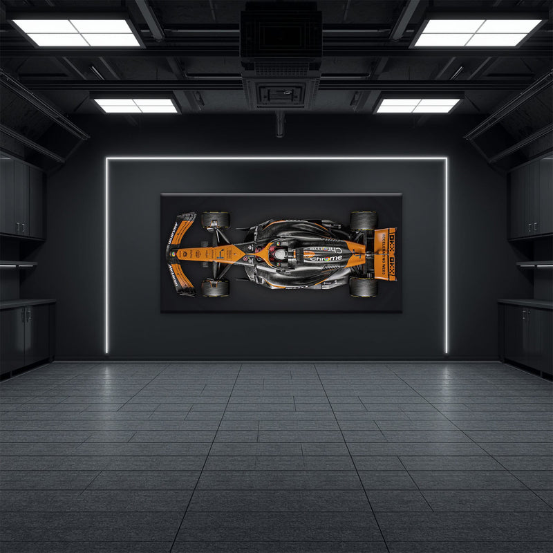 McLaren MCL38 F1 Canvas Wall Art Print | Formula One Decor Cars