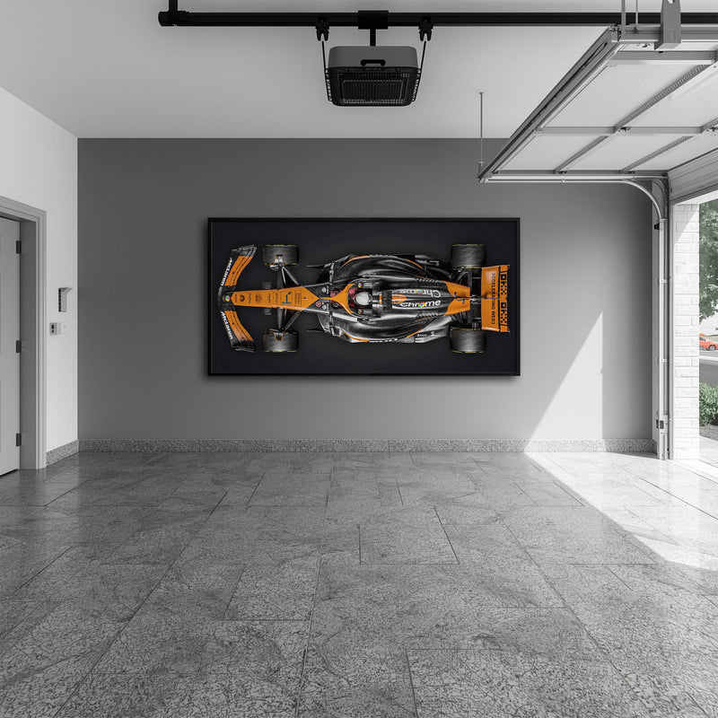 McLaren MCL38 F1 Canvas Wall Art Print | Formula One Decor Cars