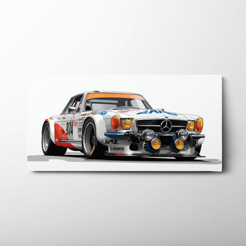 Mercedes-Benz 300 SL Gullwing Wall Art | Vintage Car Decor Cars