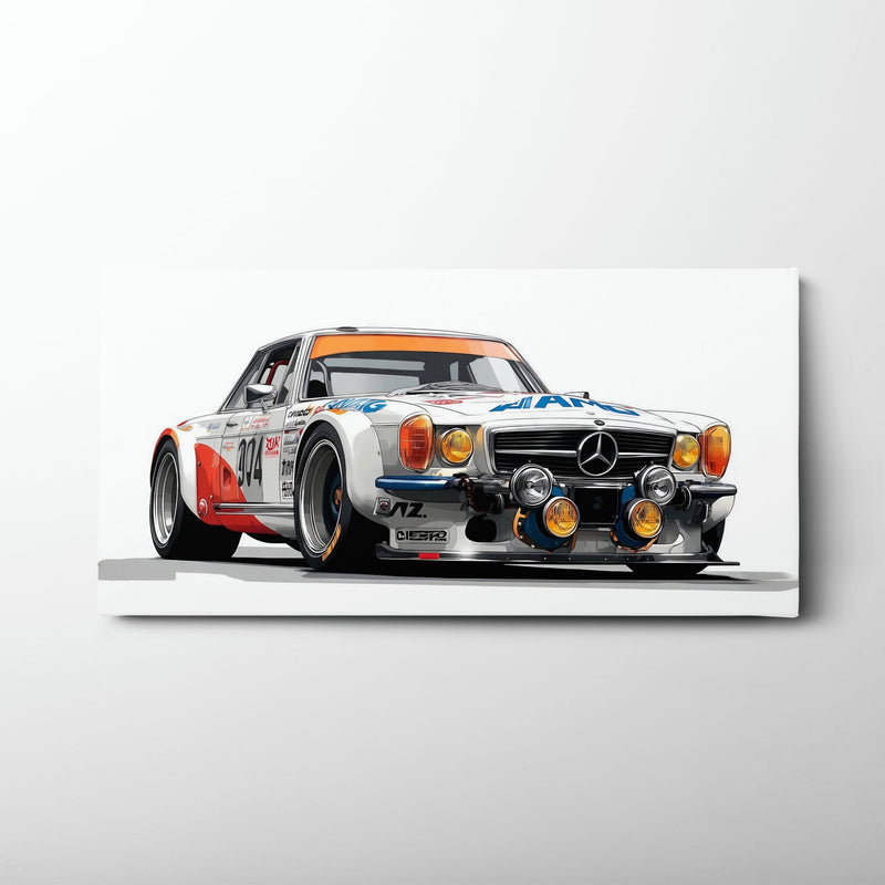 Mercedes-Benz 300 SL Gullwing Wall Art | Vintage Car Decor Cars