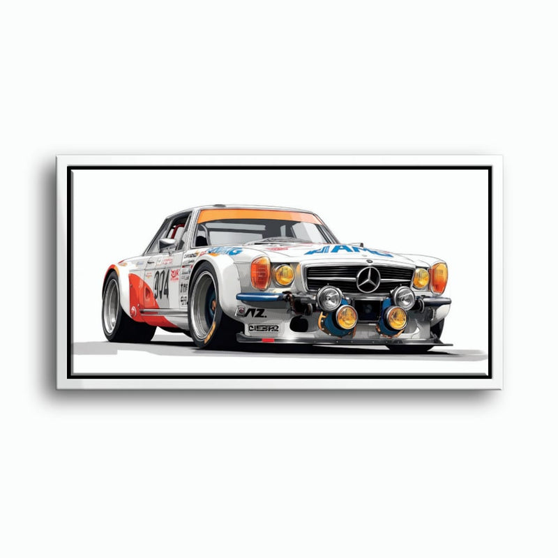 Mercedes-Benz 300 SL Gullwing Wall Art | Vintage Car Decor Cars