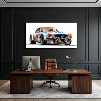 Mercedes-Benz 300 SL Gullwing Wall Art | Vintage Car Decor Cars